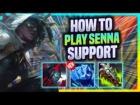 LEARN HOW TO PLAY SENNA SUPPORT LIKE A PRO! | *New Items*- Challenger Plays Senna Support vs Bard! |