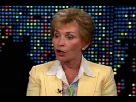 Judge Judy on Larry King - September 8, 2009 (Pt. 1)
