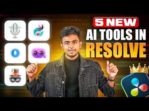 Top 5 New AI Features in DaVinci Resolve 20