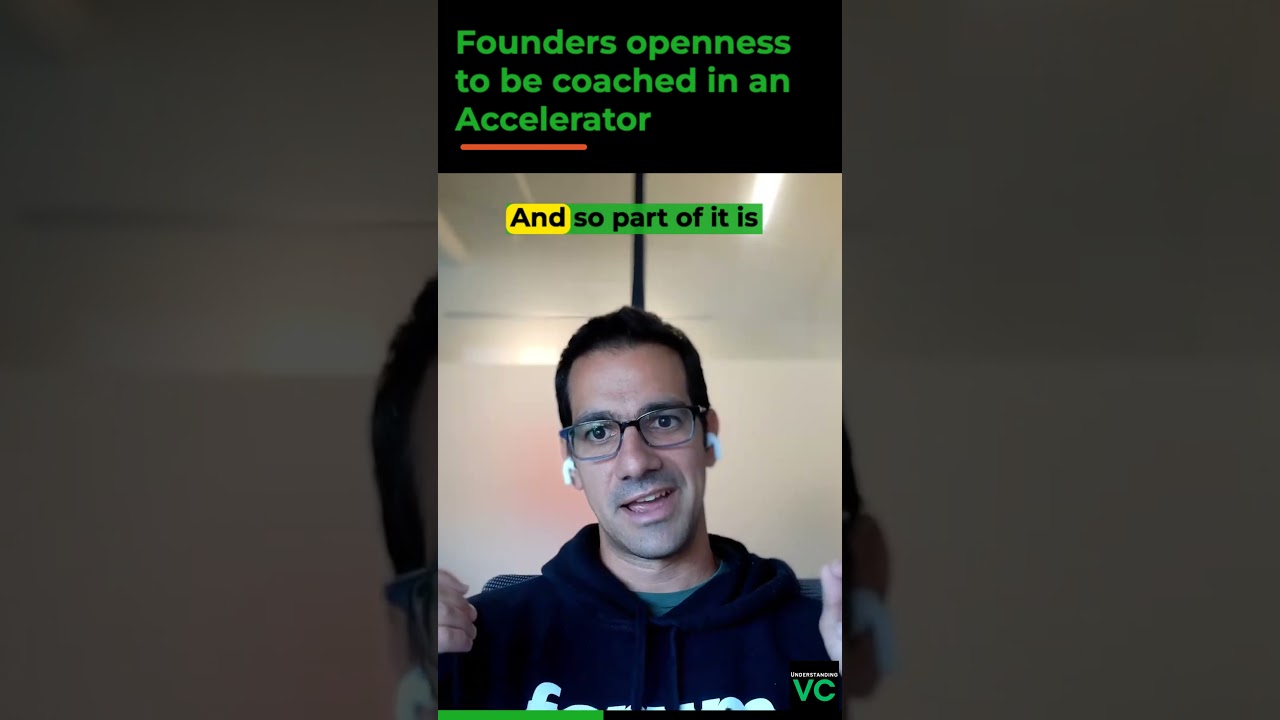 Importance of Founder Openness to be coached by Accelerators #entrepreneurship #startups #founders
