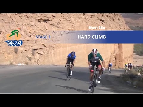 Saudi Tour 2020 - Stage 3 - Hard climb