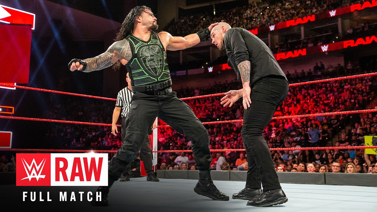 FULL MATCH: Roman Reigns vs. Baron Corbin: Raw, Aug. 6, 2018