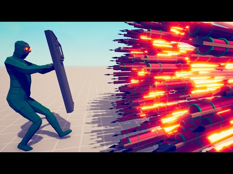 ZOMBIE SHIELD vs EVERY GOD | TABS - Totally Accurate Battle Simulator