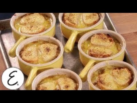 Gruyere and Cognac French Onion Soup | Emeril Lagasse