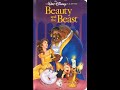 Opening And Closing To Beauty And The Beast VHS 1992 Version 2