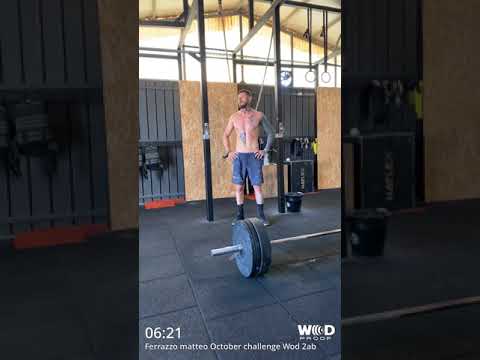 Ferrazzo Matteo Wod 2 a b October challenge 2021