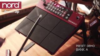 Video thumbnail for Nord Drum 3p - Preset Demo - Bank A by Henrik Sjørslev