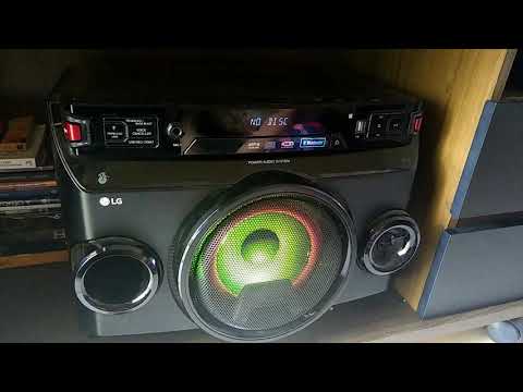 Como volta configurações de fábrica do mini System LG Om4560