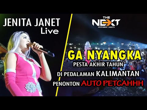 JENITA JANET DAPAT UNDANGAN MANGGUNG DI ACARA PESTA AKHIR TAHUN DI PEDALAMAN KALIMANTAN