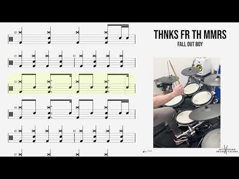 How to Play 🥁 - Thnks Fr Th Mmrs - Fall Out Boy