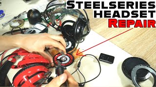 Video thumbnail for How to repair Steelseries Siberia V2 headset - one side not working by Techscrew DIY