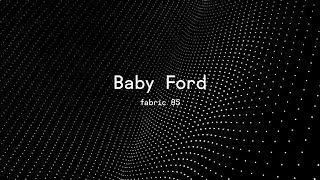 Join the dots with fabric 85: Baby Ford
