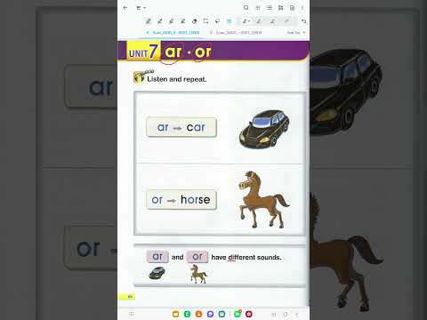 Smart Phonics 5 (Unit 7)  ar or