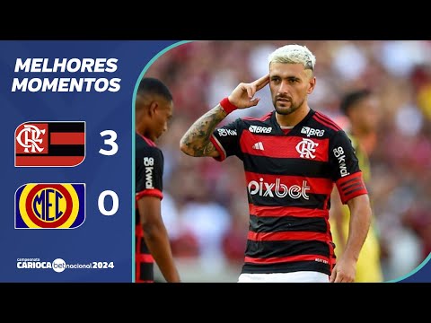 FLAMENGO 3 x 0 MADUREIRA - MELHORES MOMENTOS - CARIOCA BETNACIONAL 2024