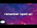 Becky Hill Remember Acoustic Sped Up Lyrics