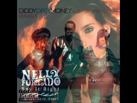 Say it Right vs. Ass on the Floor