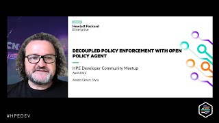 Decoupled policy enforcement with Open Policy Agent