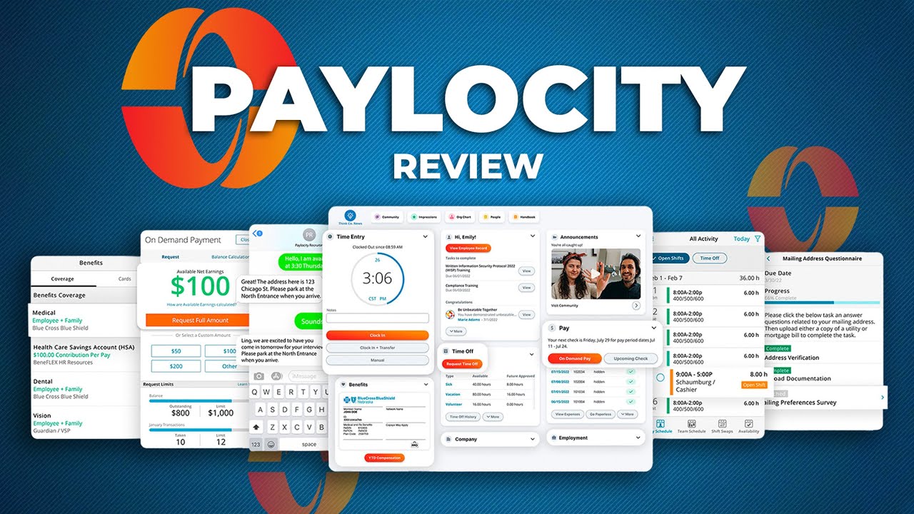 Paylocity Review - The most Versatile Payroll & HR Software!