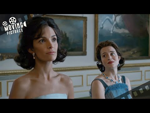 Mrs. Kennedy Gets A Tour Of Buckingham Palace | The Crown (Claire Foy, Jodi Balfour)