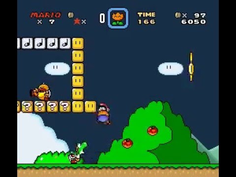 Super Mario World - 97 Exits (Funky secret exit)