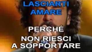 Francesco Renga - A un isolato da te - KARAOKE