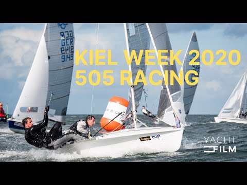 505 Sailing at Kieler Woche 2020 (Kiel Week Regatta)