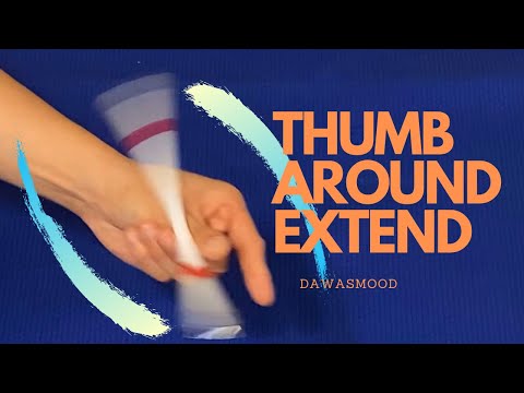 Learning pen spinning - How I Learned extended thumbaround pen spinning trick