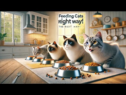 Feeding of Cats | Essential Nutrition & Feeding Guidelines 🐱#education #dog #cat #veterinarian #vet