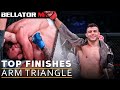 Top Finishes: Arm Triangles l BELLATOR MMA