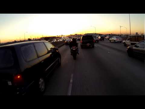 Los Angeles traffic (  POV ) gopro hero black