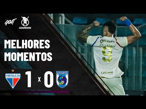 Gols e lances de Fortaleza x Maracanã
