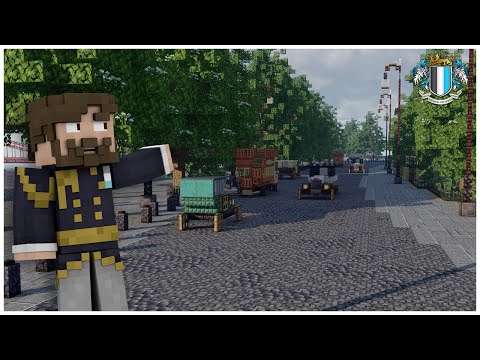 A Walk Along The Embankment - Minecraft Build Showcase