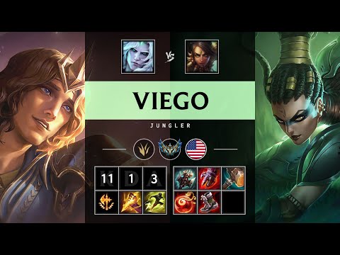 Viego Jungle vs Nidalee - NA Challenger Patch 25.04