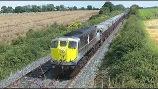 preview picture of video 'Irish Rail 071 Class - Tara Mines trains - June 2013'