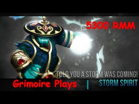 Grimoire - Storm Spirit | Ranked Match