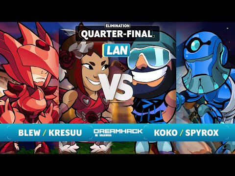 Blew & Kresuu vs Koko & Spyrox - Elimination Quarter-Final - Dreamhack Valencia 2023 - LAN 2v2