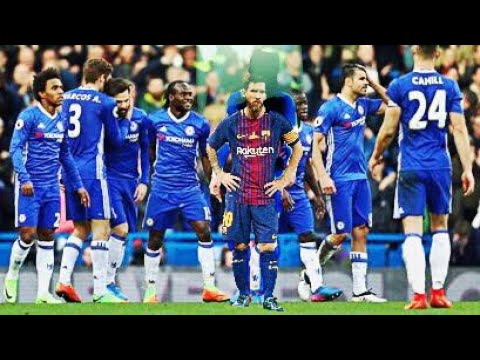 When Chelsea tried to Stop Messi !!!!