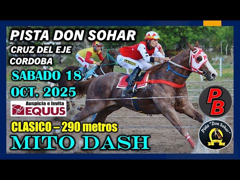 MITO DASH: PISTA DON SOHAR - CRUZ DEL EJE, CORDOBA (18-10-2025)