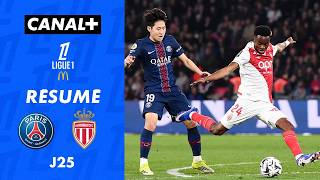 Monaco surprend le PSG au Parc - Ligue 1 2025/26 (J24)