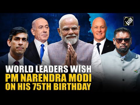 From Netanyahu, Rishi Sunak, to New Zealand PM, World leaders wish PM Modi on 75th birthday