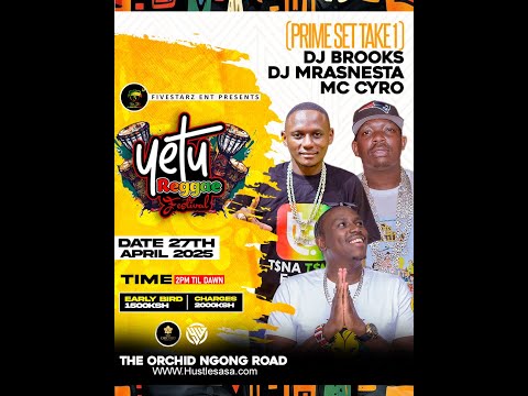YETU REGGEA FESTIVAL PRIME SET TAKE 1 PART 2 FT DJ MRAS DJ BROOKS HYPED BY MC CYRO