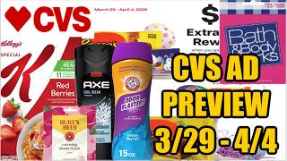 CVS AD PREVIEW (3/29 - 4/4) | Awesome Week of Deals/MONEYMAKER!!!
