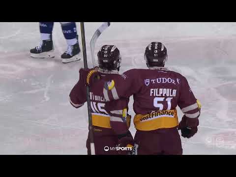 Game Highlights: Genf-Servette vs EVZ 2:1