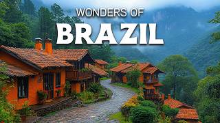Wonders of Brazil | The Most Amazing Places In Brazil | Travel Video 4K
