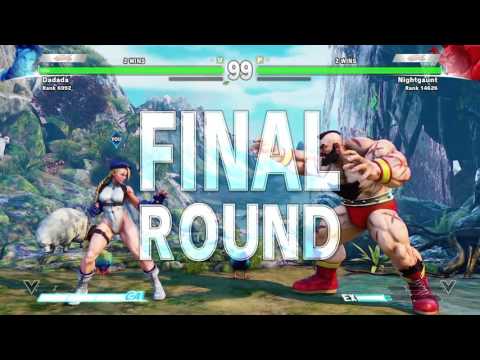 STREET FIGHTER V (BETA) Cammy Vs Zangief Perfected