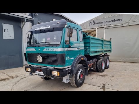 MERCEDES BENZ 2435 K (2235) 6x4 meiller tipper - FIŠ TRUCKS SLOVENIA