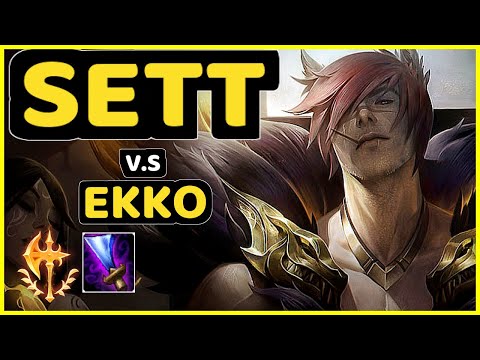 FITZ (SETT) vs EKKO - JUNGLE GAMEPLAY - BR Ranked GRANDMASTER