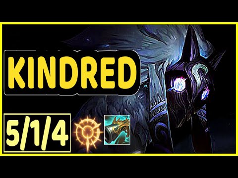 KINDRED VS SEJUANI - 5/1/4 KDA JUNGLE GAMEPLAY
