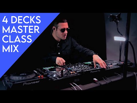 4 DECKS MIX ⚠️ Don’t Watch! James Hype Style Ibiza DJ Tricks 🔥