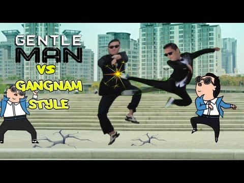PSY(싸이)GENTLEMAN VS GANGNAM STYLE(강남스타일)PARODY VIDEO(젠틀맨)
